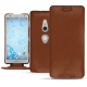 Funda de piel Sony Xperia XZ2 - Marron PU