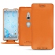 Sony Xperia XZ2 leather case - Orange PU
