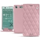 Custodia in pelle Sony Xperia XZ1 Compact - Rose - Couture ( Nappa - Pantone 2365C ) 