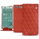 Custodia in pelle Sony Xperia XZ1 Compact - Arange clouquié - Couture