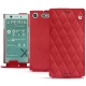 Funda de piel Sony Xperia XZ1 Compact - Rouge troupelenc - Couture