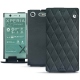 Housse cuir Sony Xperia XZ1 Compact - Blu marino - Couture