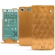 硬质真皮保护套 Sony Xperia XZ1 Compact - Or Maïa - Couture