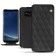 Custodia in pelle Samsung Galaxy S8 - Noir - Couture ( Nappa - Black ) 
