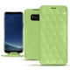 Custodia in pelle Samsung Galaxy S8 - Vert olive - Couture ( Nappa - Pantone 578U ) 