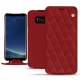 Custodia in pelle Samsung Galaxy S8 - Tomate - Couture ( Pantone 187C ) 