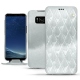 Capa em pele Samsung Galaxy S8 - Platinium - Couture