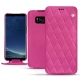Housse cuir Samsung Galaxy S8 - Rose BB - Couture