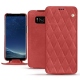 Capa em pele Samsung Galaxy S8+ - Cerise vintage - Couture