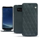Lederschutzhülle Samsung Galaxy S8+ - Blu marino - Couture