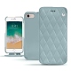 Funda de piel Apple iPhone 7 - Bleu ciel - Couture ( Nappa - Pantone 277C ) 