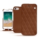 가죽 커버 Apple iPhone 7 - Marron - Couture ( Nappa - Pantone 1615C ) 