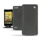 Custodia in pelle Huawei Ascend G6  - Noir ( Nappa - Black ) 