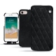 Housse cuir Apple iPhone 7 - Dark vintage - Couture