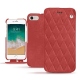 Lederschutzhülle Apple iPhone 7 - Cerise vintage - Couture