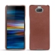 Coque cuir Sony Xperia 10 - Passion vintage ( Glutton - Red ) 