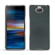 Lederschutzhülle Sony Xperia 10 - Blu marino