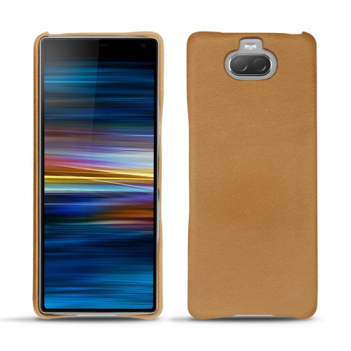 La référence des protections personnalisables pour Sony Xperia 10Castan esparciate ( Pantone #824F2A )