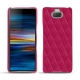 Custodia in pelle Sony Xperia 10 - Rose fluo - Couture