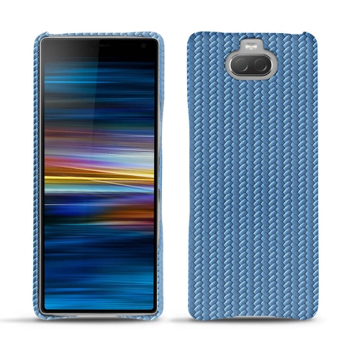 Sony Xperia 10 leather coverAbaca ishia ( Pantone #395775 ) 