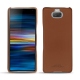 Funda de piel Sony Xperia 10 - Marron PU