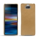 Capa em pele Sony Xperia 10 Plus - Sable vintage ( Roughtcut - Gaucho#57254 ) 