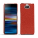 Funda de piel Sony Xperia 10 Plus - Papaye ( Pantone 180C ) 