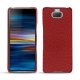 Sony Xperia 10 Plus leather cover - Tomate ( Pantone 187C ) 