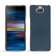 Coque cuir Sony Xperia 10 Plus - Indigo ( Pantone 303U ) 