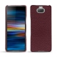 Capa em pele Sony Xperia 10 Plus - Lie de vin ( Pantone 5115C ) 