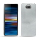 Funda de piel Sony Xperia 10 Plus - Platinium ( Pantone 877C ) 