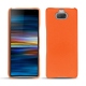 Funda de piel Sony Xperia 10 Plus - Orange fluo