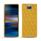 Capa em pele Sony Xperia 10 Plus - Jaune soulèu - Couture