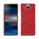Custodia in pelle Sony Xperia 10 Plus - Rouge troupelenc - Couture