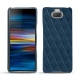 Sony Xperia 10 Plus leather cover - Blu mediterran - Couture