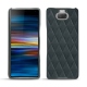 Lederschutzhülle Sony Xperia 10 Plus - Blu marino - Couture
