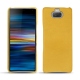 Lederschutzhülle Sony Xperia 10 Plus - Jaune soulèu