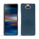 Sony Xperia 10 Plus leather cover - Blu mediterran