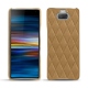 Sony Xperia 10 Plus leather cover - Sable vintage - Couture