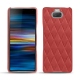 Sony Xperia 10 Plus leather cover - Cerise vintage - Couture