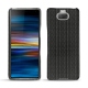 Custodia in pelle Sony Xperia 10 Plus - Abaca nero