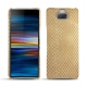 Capa em pele Sony Xperia 10 Plus - Serpent sabbia