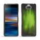 Sony Xperia 10 Plus leather cover - Vert Patine