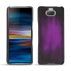 Capa em pele Sony Xperia 10 Plus - Violet Patine