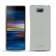 Custodia in pelle Sony Xperia 10 Plus - Gris PU