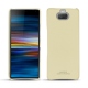 Custodia in pelle Sony Xperia 10 Plus - Beige PU