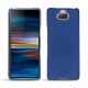 Capa em pele Sony Xperia 10 Plus - Bleu Océan PU