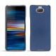 Capa em pele Sony Xperia 10 Plus - Bleu frisson