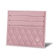 Magnetic Bank Note Clip - Rose - Couture ( Nappa - Pantone 2365C ) 