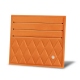 Pince à billets - Orange - Couture ( Nappa - Pantone 1495U ) 
